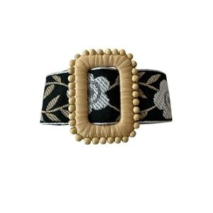 New POL Belt Women's Floral Adjustable Cloth One Size‎ Boho Bohemian Long New